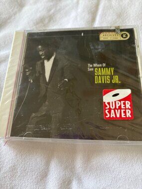 The Wham Of Sam Sammy Davis Jr. CD Warner Archives 1994 Compilation Sealed